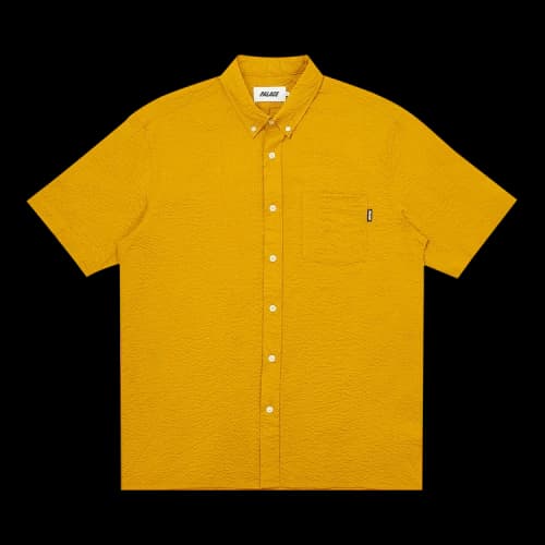 Palace Short-Sleeve Sucker Shirt 'Yellow'