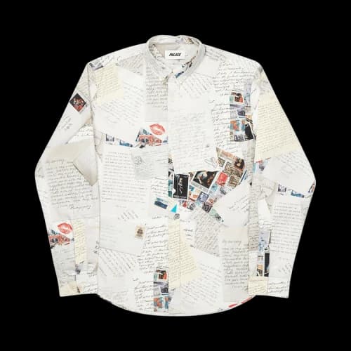 Palace Love Letter Shirt 'White'