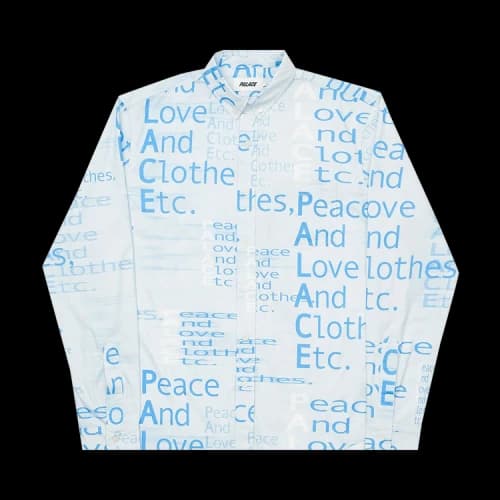 Palace This Is What Palace Stands For Shirt 'Blue'
