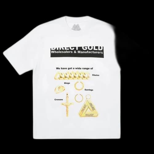 Palace Hatton T-Shirt 'White'
