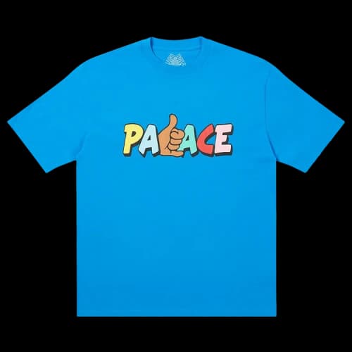 Palace Shitfaced Shaka T-Shirt 'Blue'
