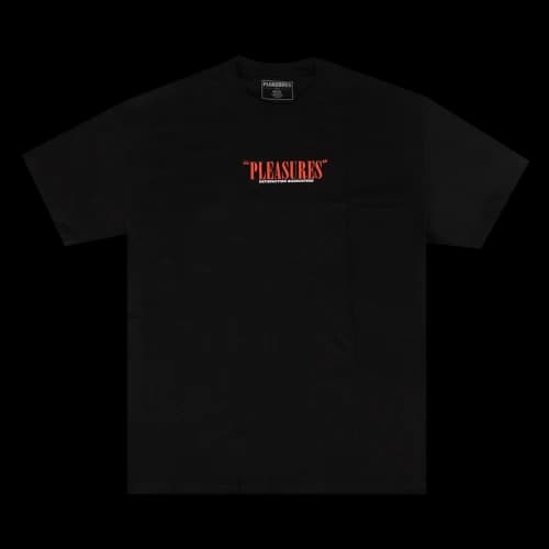 Pleasures Satisfaction Guaranteed T-Shirt 'Black'