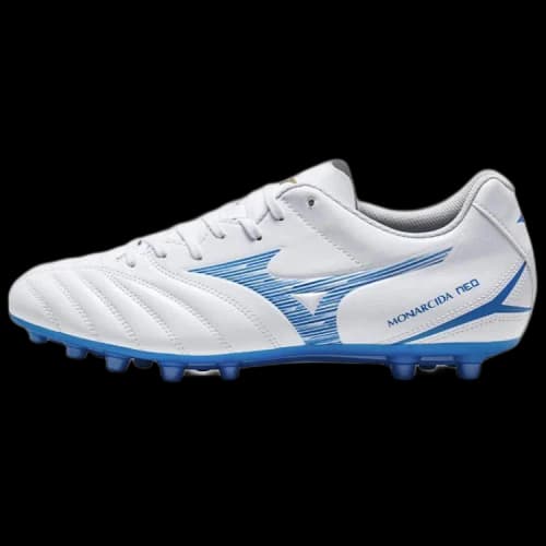Mizuno Monarcida Neo 3 Comfortable Slip Resistant Soccer Shoes Unisex White