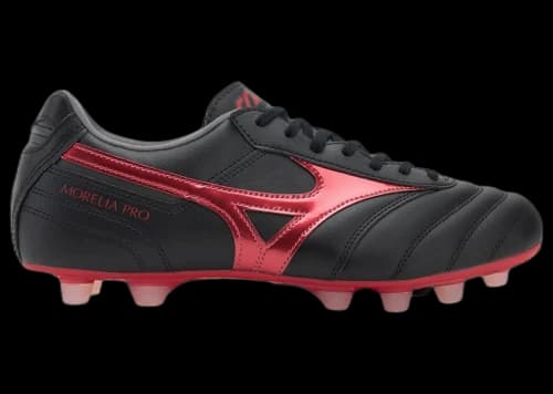 Mizuno Morelia II Pro FG Black Morelia 40th Red Black Sand