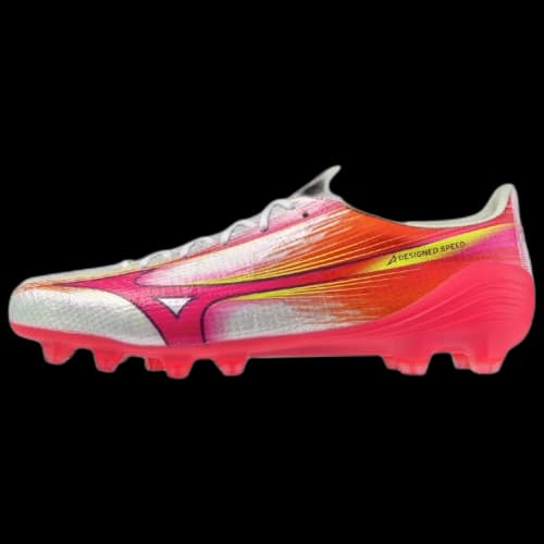 Mizuno Alpha 3 FG Firm Ground Soccer Shoes Unisex Pink White