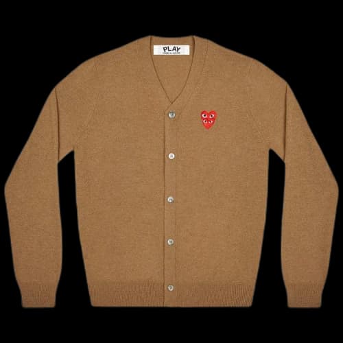 Comme des Garçons PLAY Cardigan 'Brown'