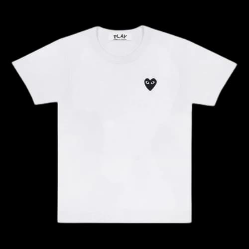 Comme des Garçons PLAY Heart Tee 'White'