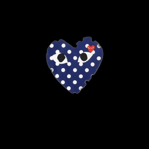 Comme des Garçons PLAY Polka Dot T-Shirt 'White'