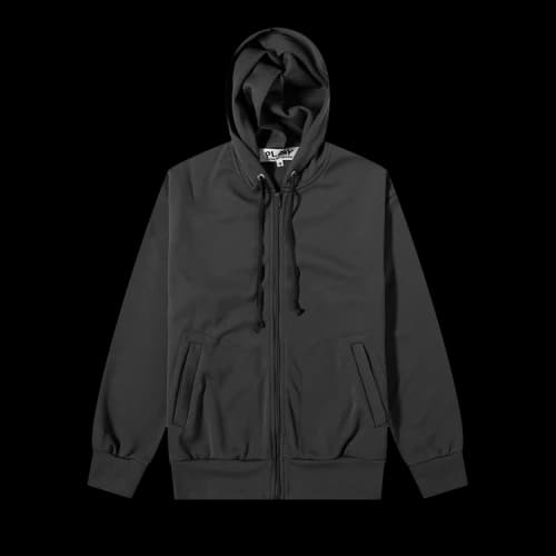 Comme des Garçons PLAY x Invader Zip Hoodie 'Black'