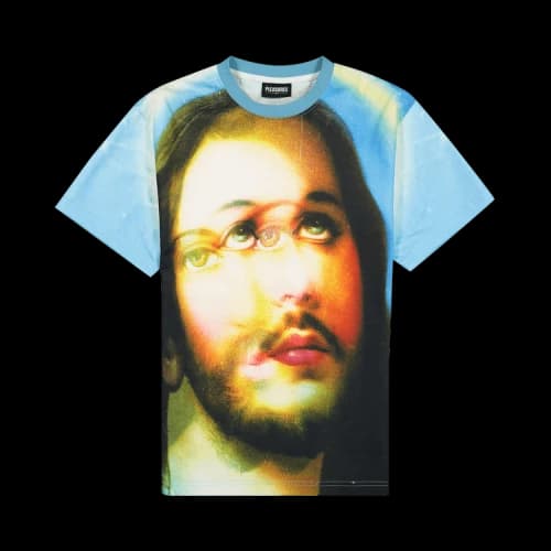 Pleasures Holy Heavyweight Shirt 'Blue'