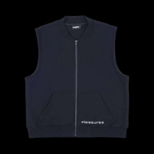 Pleasures Power Fleece Vest 'Black'