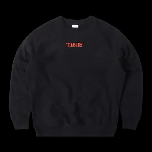 Pleasures Freaks Premium Crewneck 'Black'