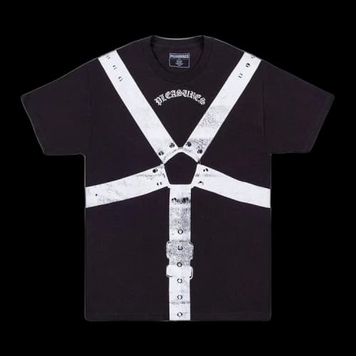 Pleasures Harness T-Shirt 'Black'
