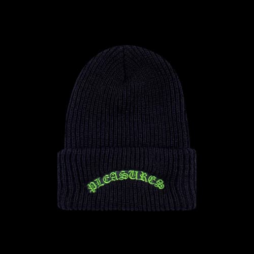 Pleasures Old E Beanie 'Black'