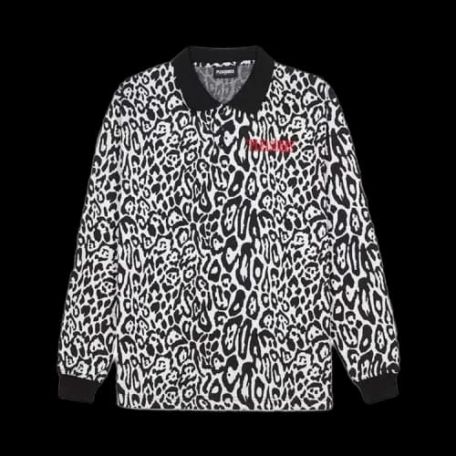 Pleasures Passion Long-Sleeve Polo 'Black'