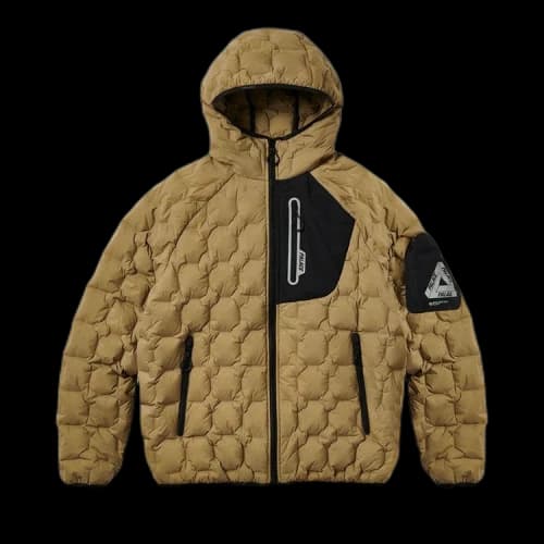 Palace Pertex Lighten Up Down Jacket 'Tan'