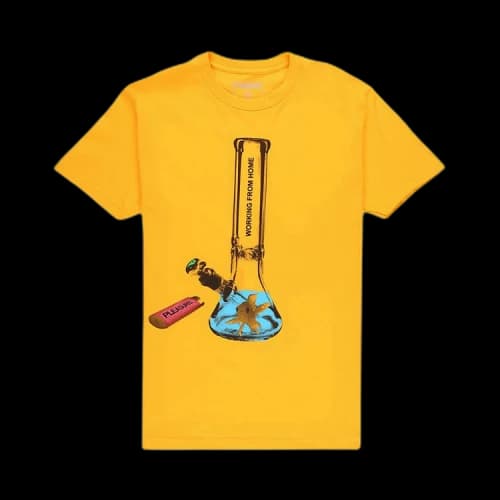 Pleasures Glass Tee 'Gold'