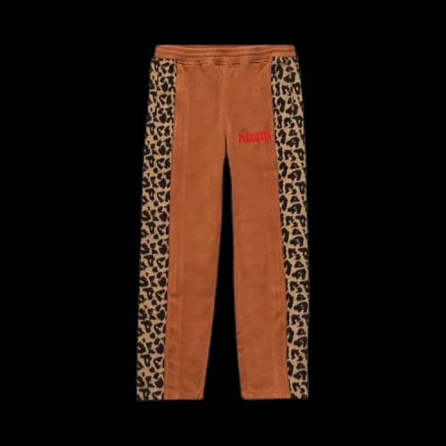 Pleasures Velour Memories Animal Print Pants 'Brown'