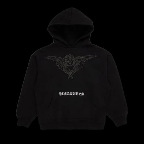 Pleasures Angel Hooded Sweatshirt 'Black'