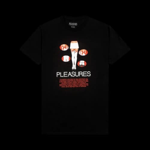 Pleasures Legs Short-Sleeve T-Shirt 'Black'