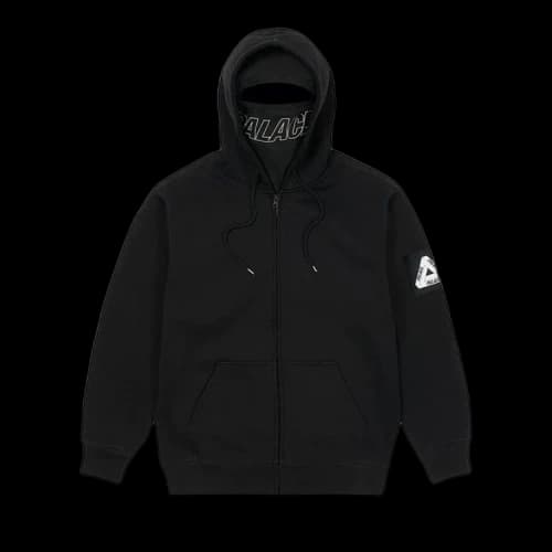 Palace Facemask Thermal Hood 'Black'