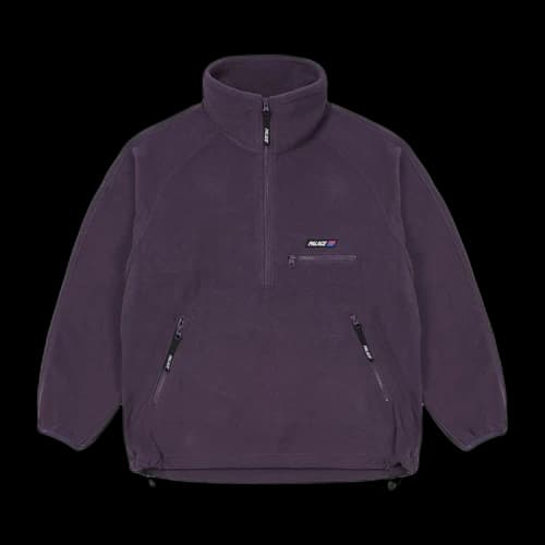 Palace Polar Fleece Outer Funnel 'Purple'