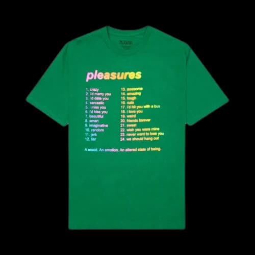 Pleasures Mood Tee 'Kelly Green'