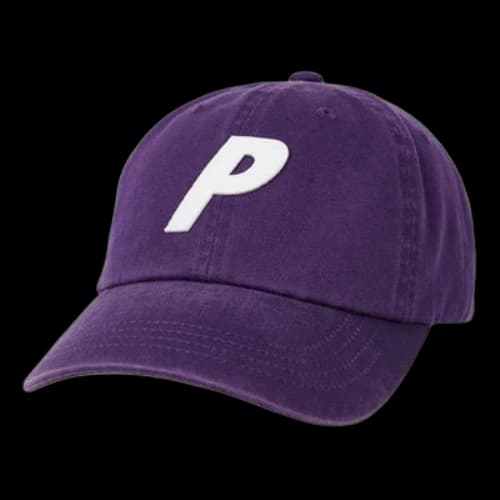 Palace P 6-Panel Cap 'Purple'