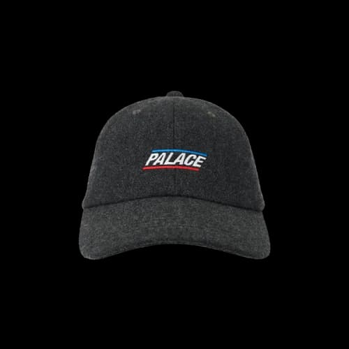 Palace Basically A Wool 6-Panel 'Grey'