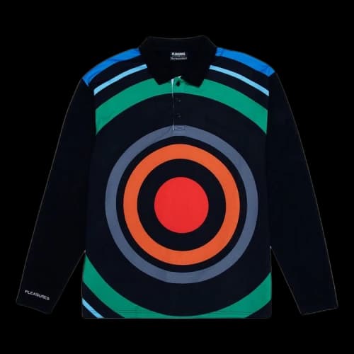 Pleasures Blue Monday Polo Shirt 'Black'