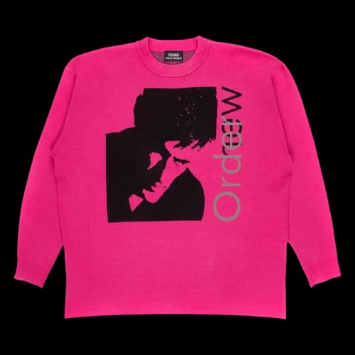 Pleasures Lowlife Jacquard Sweater 'Pink'