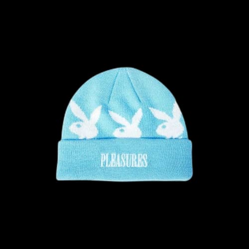 Pleasures Jaquard PB Beanie 'Light Blue'