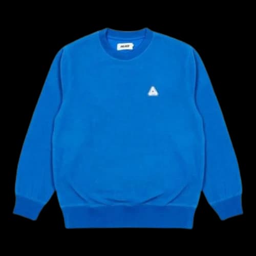 Palace FW21 ULTIMO Polar Fleece Sofar Crew Classic 'Blue'