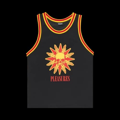 Pleasures Atmosphere Basketball Jersey 'Black'