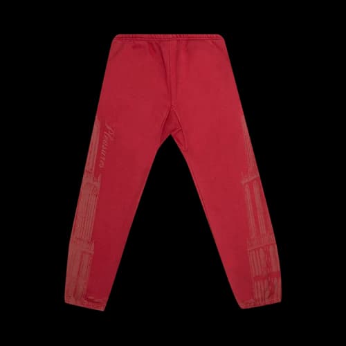 Pleasures Warsaw Sweatpant 'Burgundy'