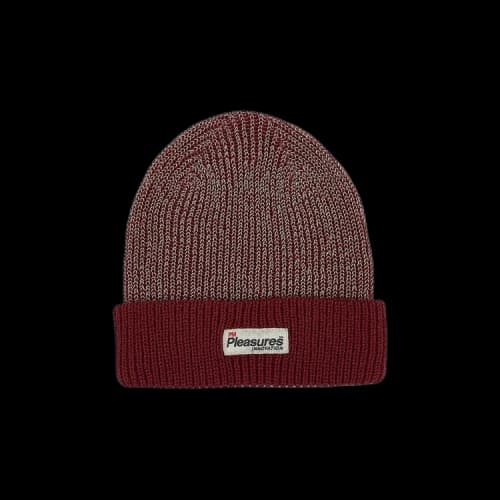 Pleasures Innovation Reflective Beanie 'Burgundy'