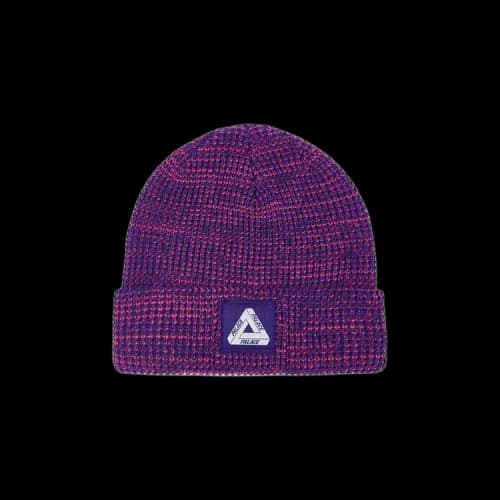 Palace Tri-Ferg Patch Beanie 'Purple'