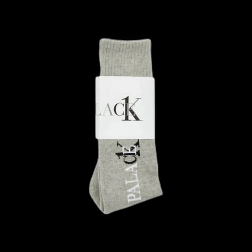 Palace x Calvin Klein Socks 'Light Grey Heather'