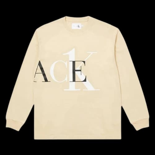 Palace x Calvin Klein Long-Sleeve 'Wheat'