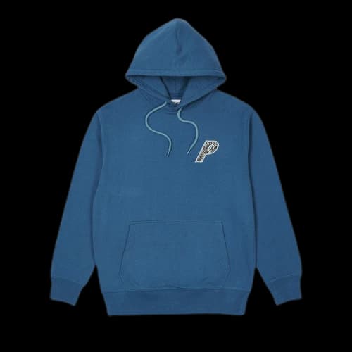 Palace P-3 Snake Appliqué Hood 'Teal'
