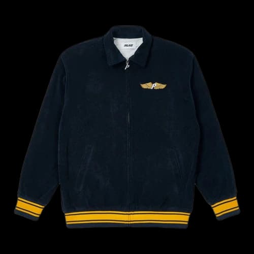Palace Towelling Jacket 'Navy'