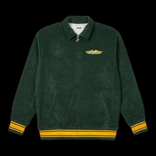 Palace Towelling Jacket 'Green'