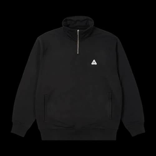 Palace Sofar 1/4 Zip Funnel 'Black'