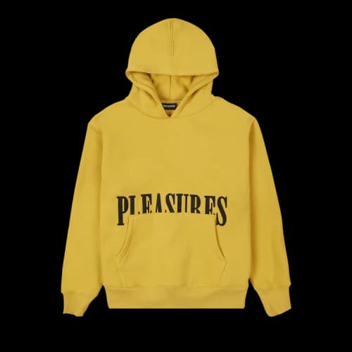 Pleasures Latex Hoodie 'Mustard'