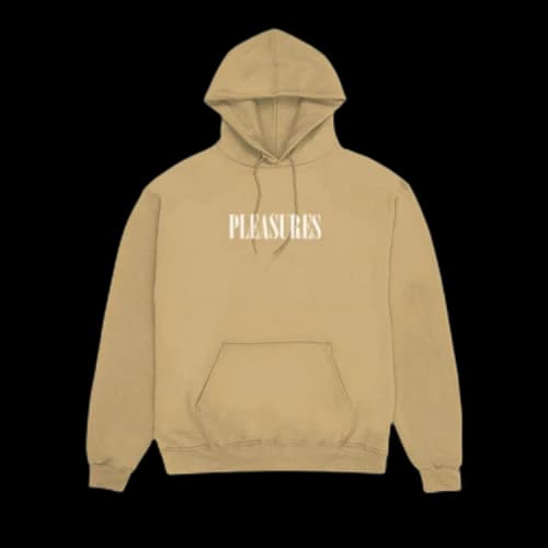 Pleasures Blurry Hoodie Sand
