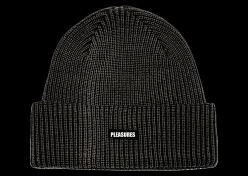 Pleasures Impact Logo Beanie Black
