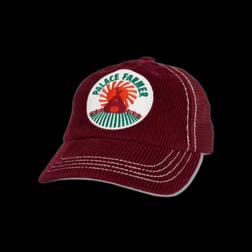 Palace Farmer Trucker Hat 'Burgundy'
