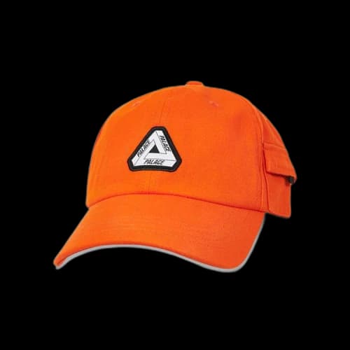 Palace Garment Dyed Tri-Ferg Patch 6-Panel 'Orange'