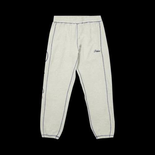 Palace Chain Stitch Joggers 'Grey Marl'