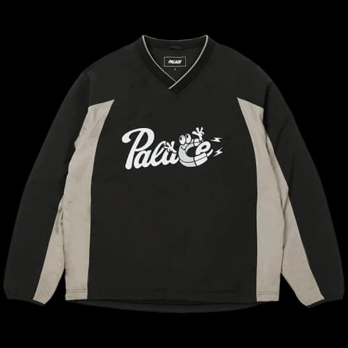 Palace Shell Pullover Jacket 'Black'